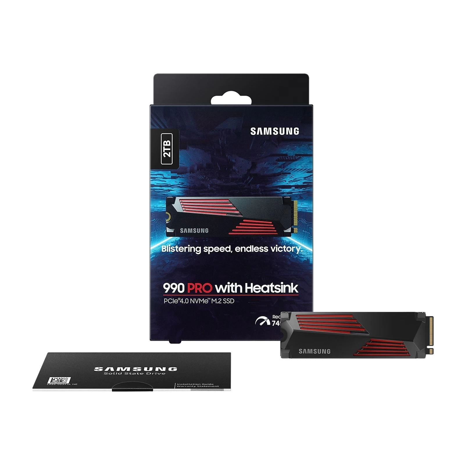 M.2 2280 2TB Samsung (MZ-V9P2T0CW) (UA) Тип накопичувача: внутрішній;