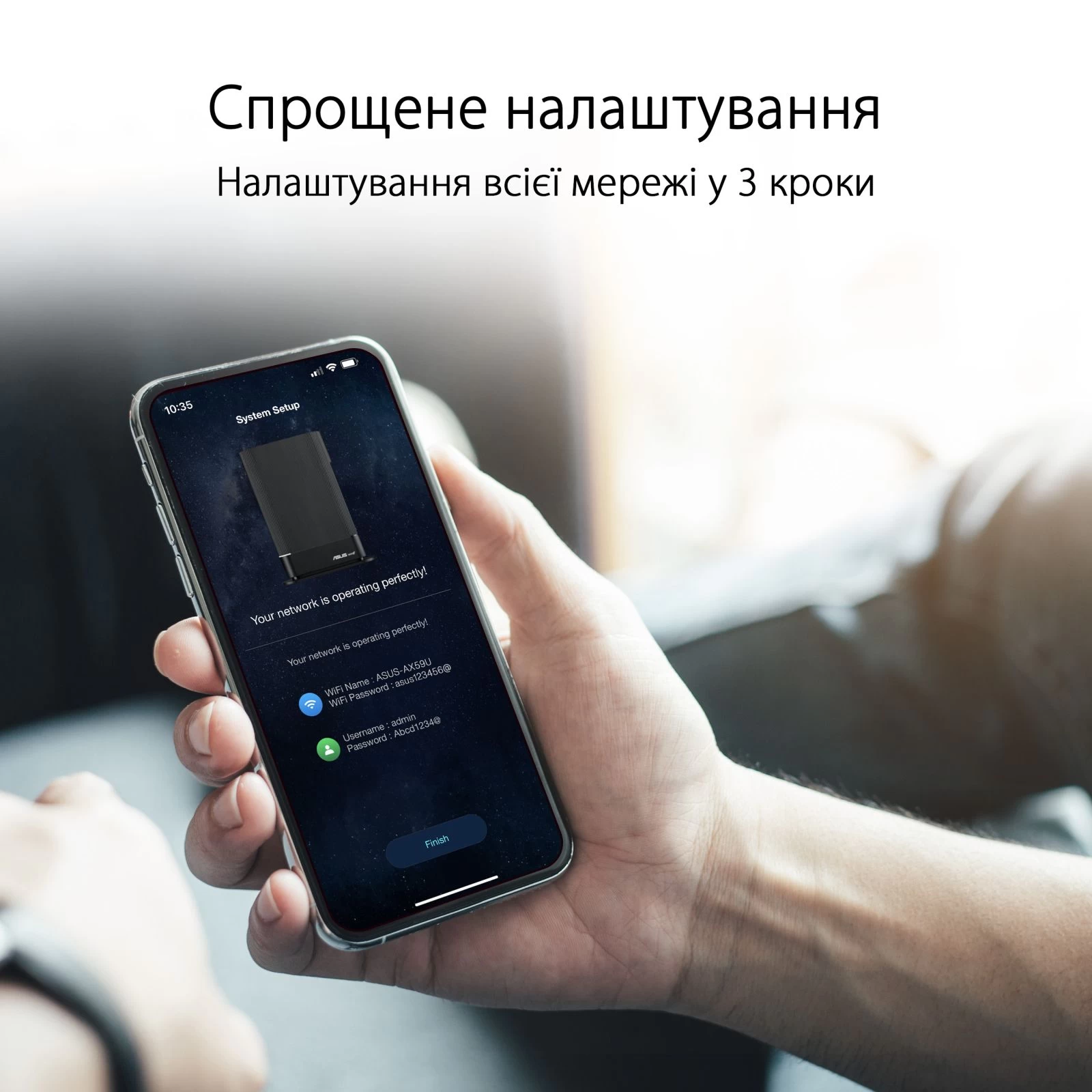 Маршрутизатор ASUS RT-AX59U (90IG07Z0-MO3C00) (UA) Режимы работы: Wi-Fi