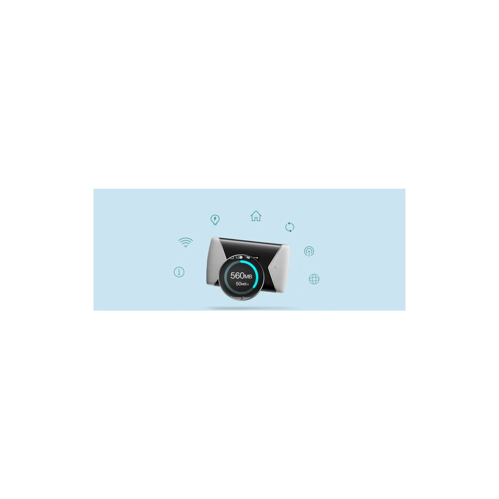 Маршрутизатор TP-Link M7450 (UA) Стандарт Wi-Fi 802.11 n, ac, a, g, b
