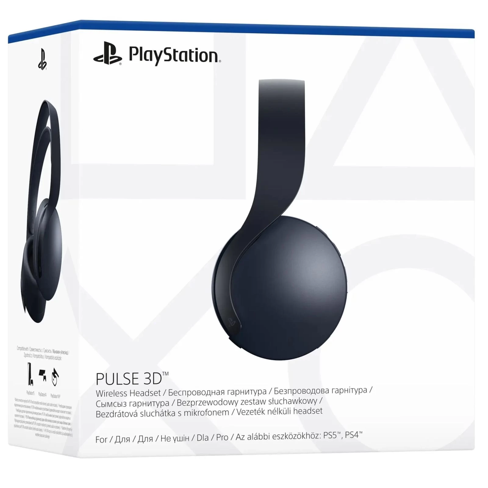 Playstation 5 Pulse 3D Wireless Headset Black (9834090) Тип: геймерські (ігрові);