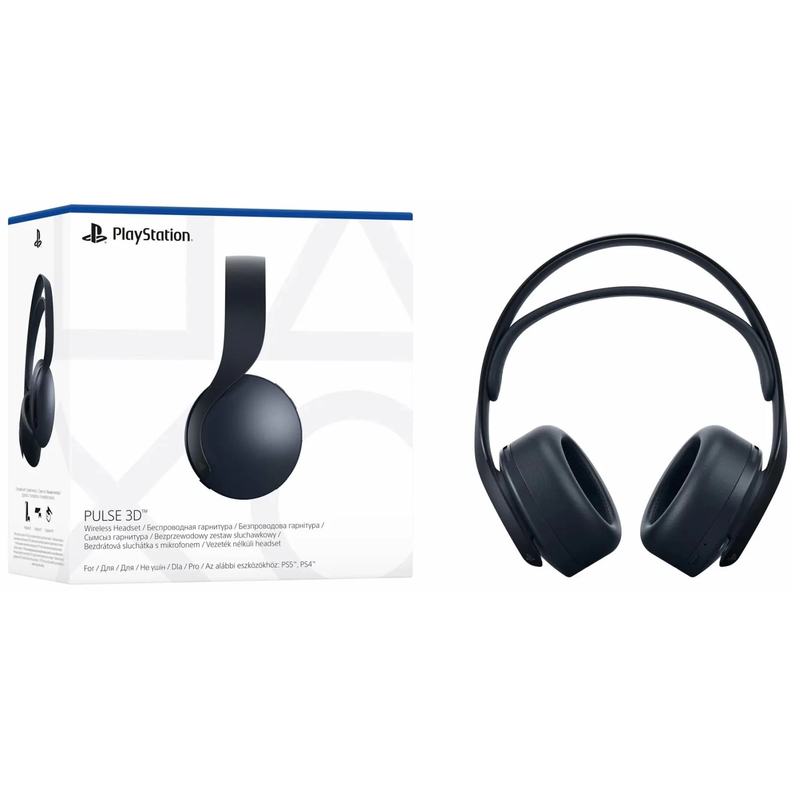 Playstation 5 Pulse 3D Wireless Headset Black (9834090) Тип: геймерські (ігрові);