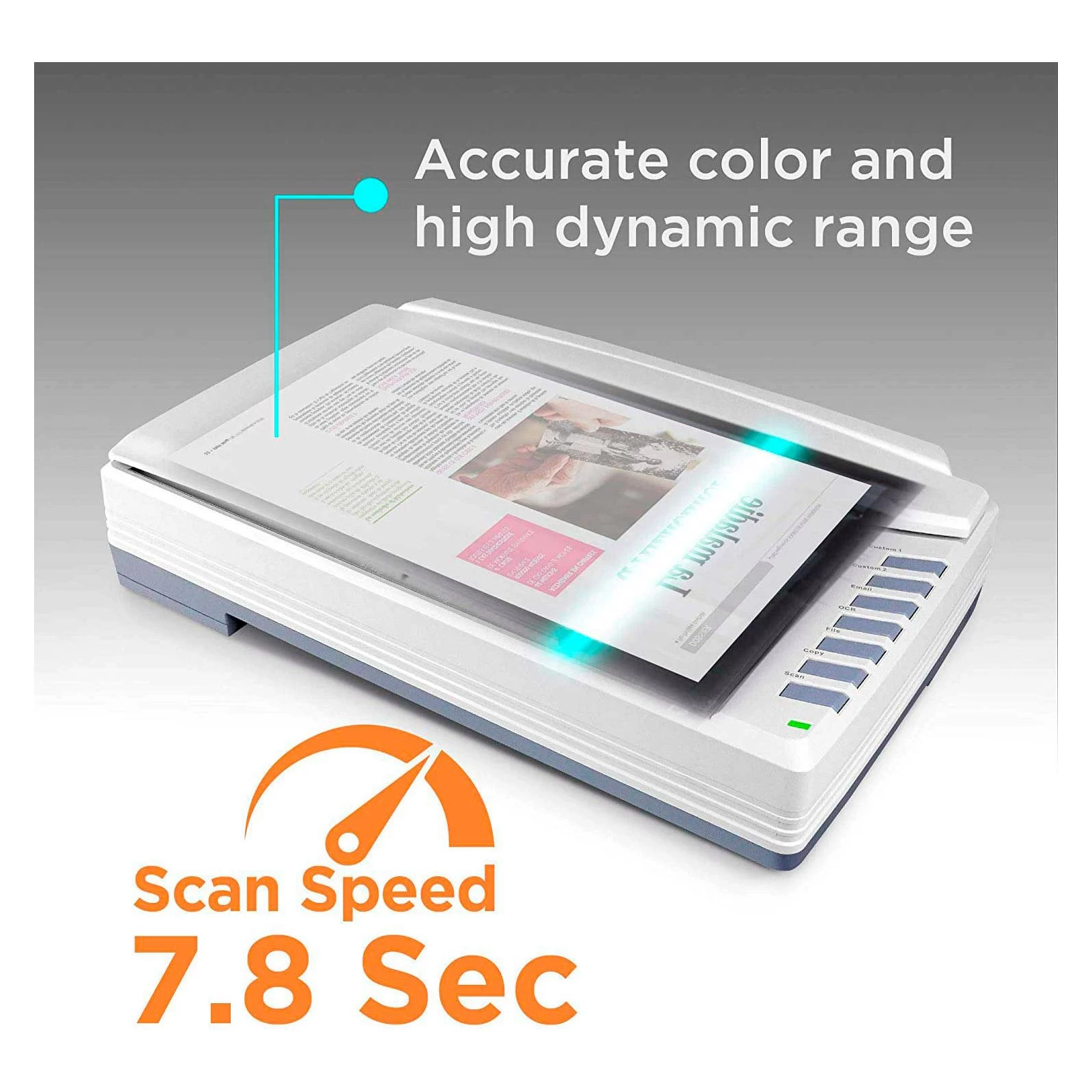 Plustek OpticPro A320E (0309TS) (UA) Тип: планшетний; Датчик