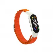 Ремінець для фітнес браслета Armorstandart AlpinaStyle Band для Xiaomi Mi Band 7/6/5/4 Orange (ARM64989) (UA)