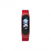 Ремешок для фитнес браслета Armorstandart Braided Solo Loop для Xiaomi Mi Band 4/5/6 Red size L (ARM58762) (UA)