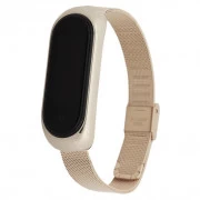 Ремінець для фітнес браслета BeCover Metal для Xiaomi Mi Smart Band 5 Rose Gold (705149) (UA)