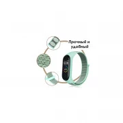 Ремінець для фітнес браслета BeCover Nylon Style для Xiaomi Mi Smart Band 7 Lime (707662) (UA)