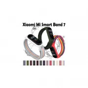 Ремешок для фитнес браслета BeCover Nylon Style для Xiaomi Mi Smart Band 7 Red (707670) (UA)