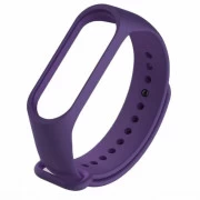 Ремінець для фітнес браслета BeCover Silicone для Xiaomi Mi Band 3/4 Purple (704129) (UA)