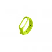 Ремінець для фітнес браслета BeCover Silicone для Xiaomi Mi Smart Band 5/6/7 Lime (705433) (UA)