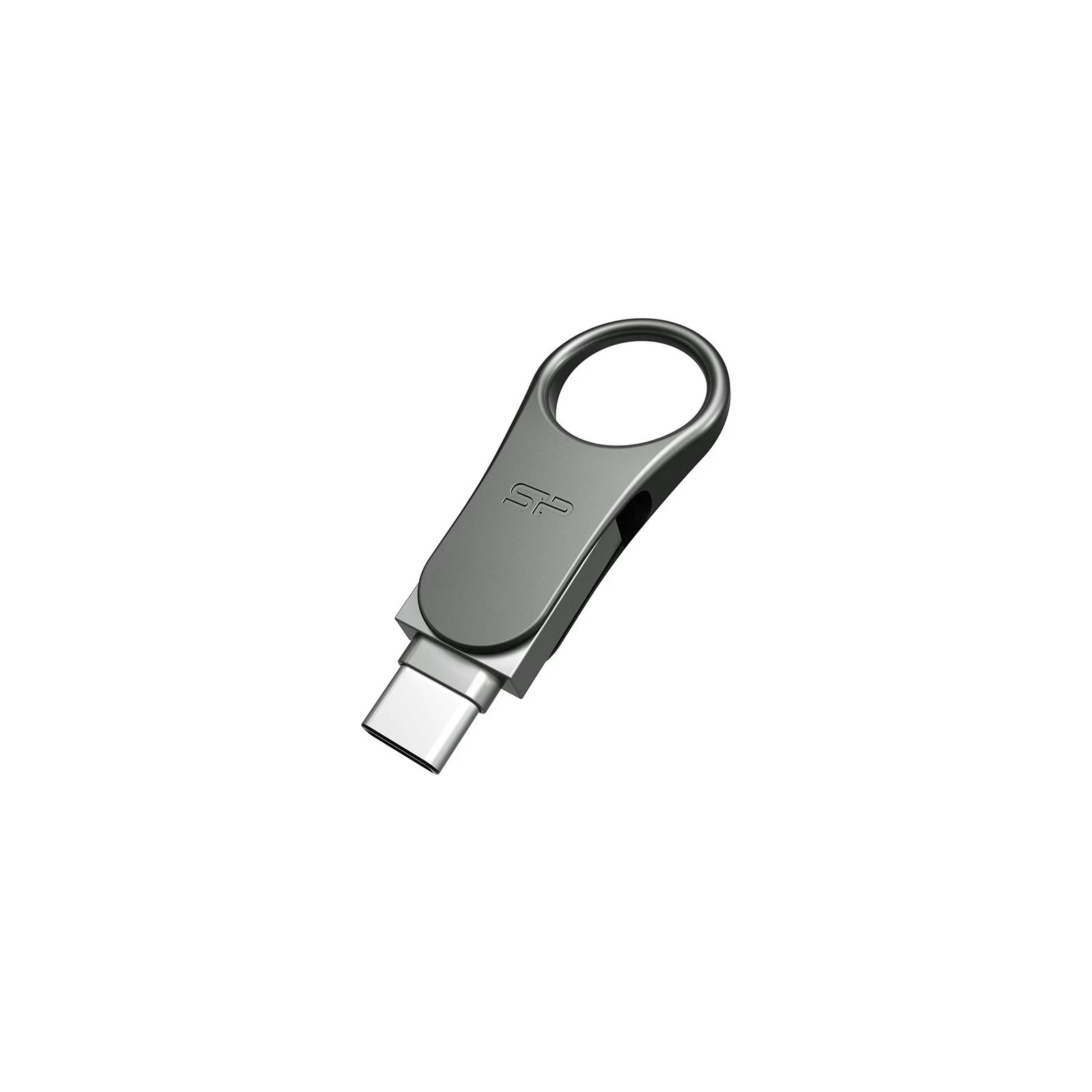 Silicon Power 128 GB DriveMobile C80 USB 3.1 + Type-C Silver (SP128GBUC3C80V1S) (UA) Объем памяти 128 Gb