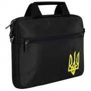 Сумка для ноутбука Porto 12'' PN12 TRIZUB Black (PN12BK_TRIZ) (UA)