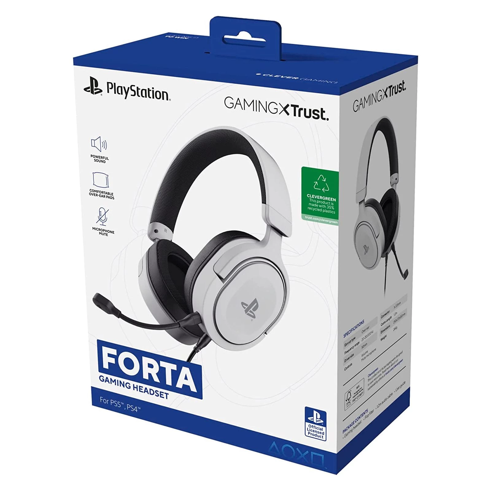 Trust GXT 498 Forta for PS5 White (24716) (UA) Тип: геймерские (игровые);