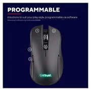 Trust GXT923 YBAR Wireless Black (24888) (UA)