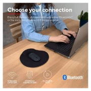 Trust Puck Wireless/Bluetooth Silent Black (24059) (UA)