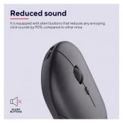 Trust Puck Wireless/Bluetooth Silent Black (24059) (UA)