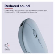 Trust Puck Wireless/Bluetooth Silent Blue (24126) (UA)