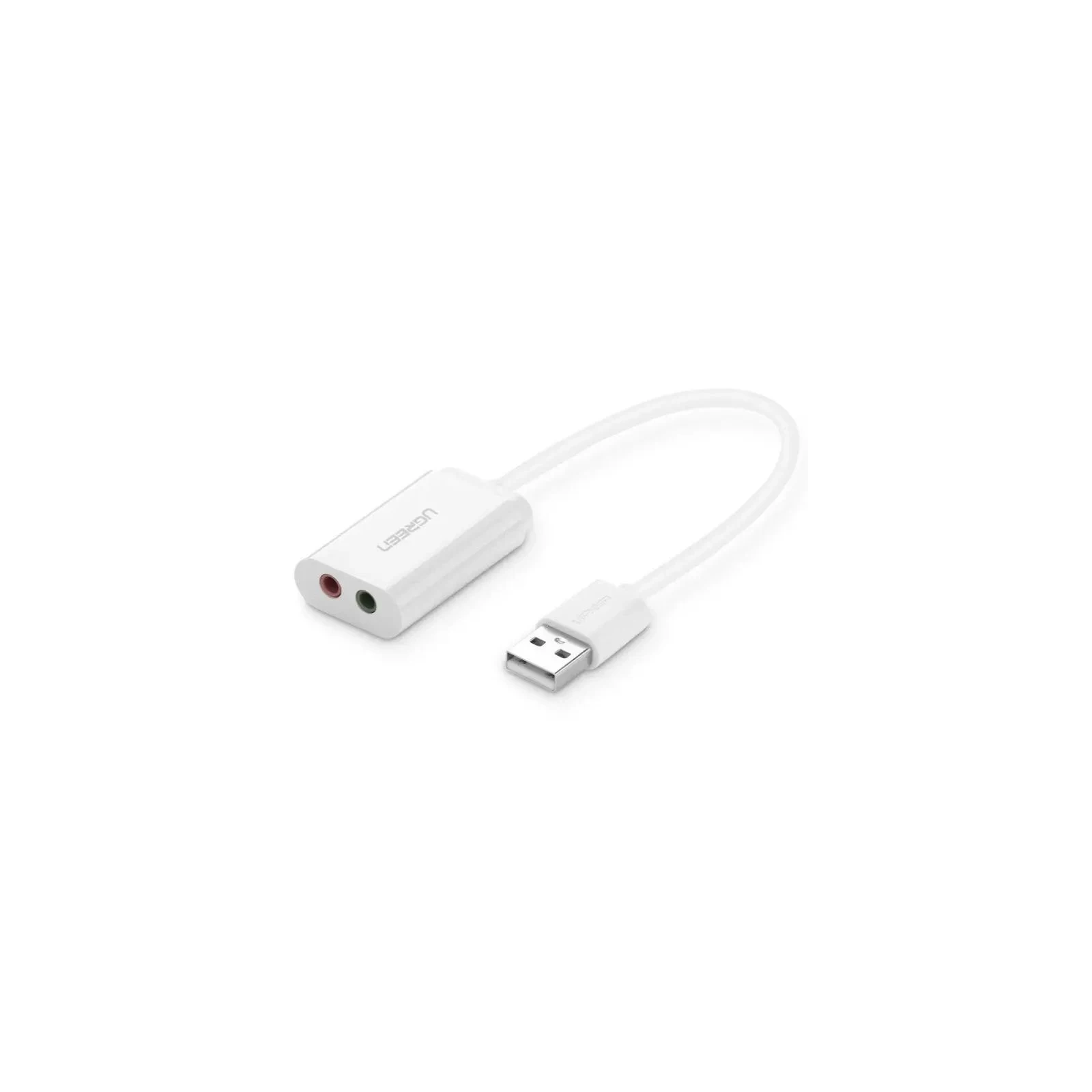 Ugreen US205 white (30143) (UA) Інтерфейс: mini-jack (3,5 мм);