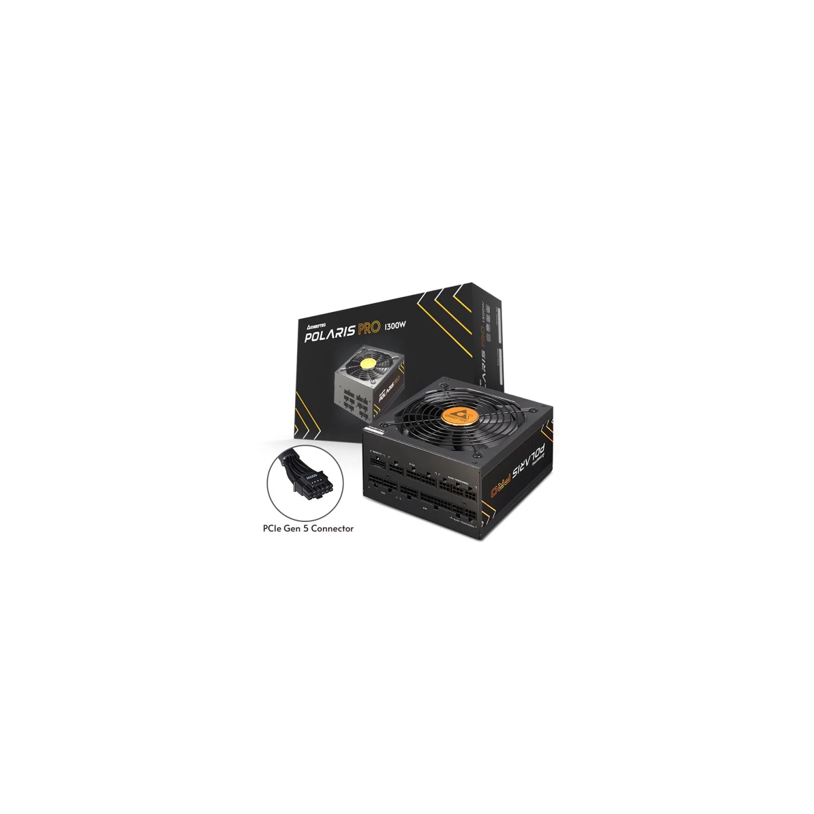 Chieftec 1300W Polaris 3.0 (PPX-1300FC-A3) (UA) Стандарт БП ATX 12V v3.0