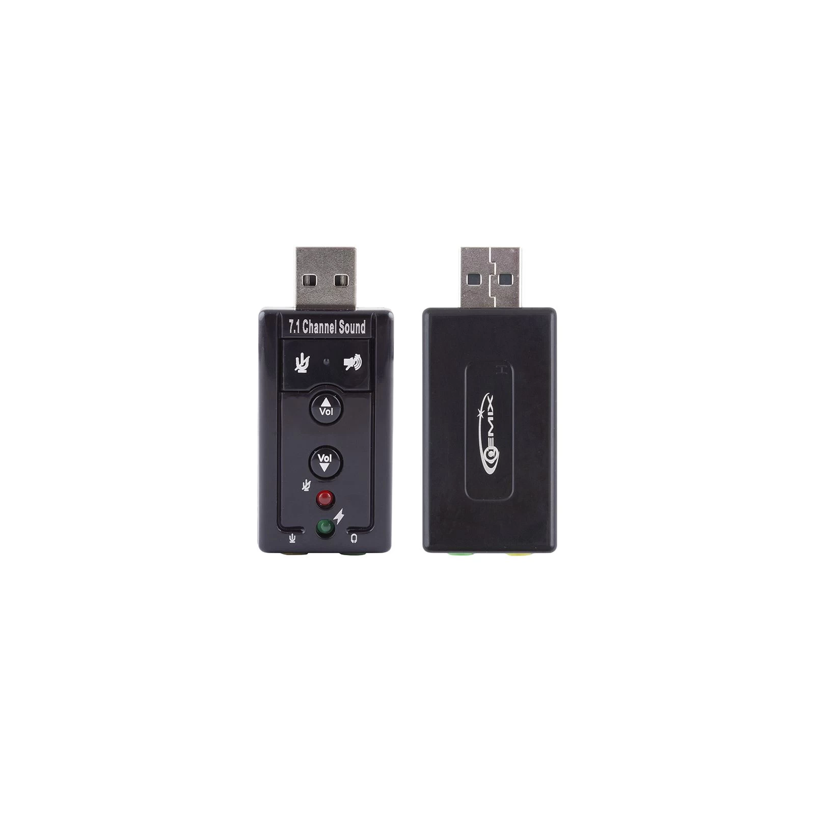 Gemix SC-02 7.1 (04700025) (UA) Інтерфейс: USB; Кількість каналів: