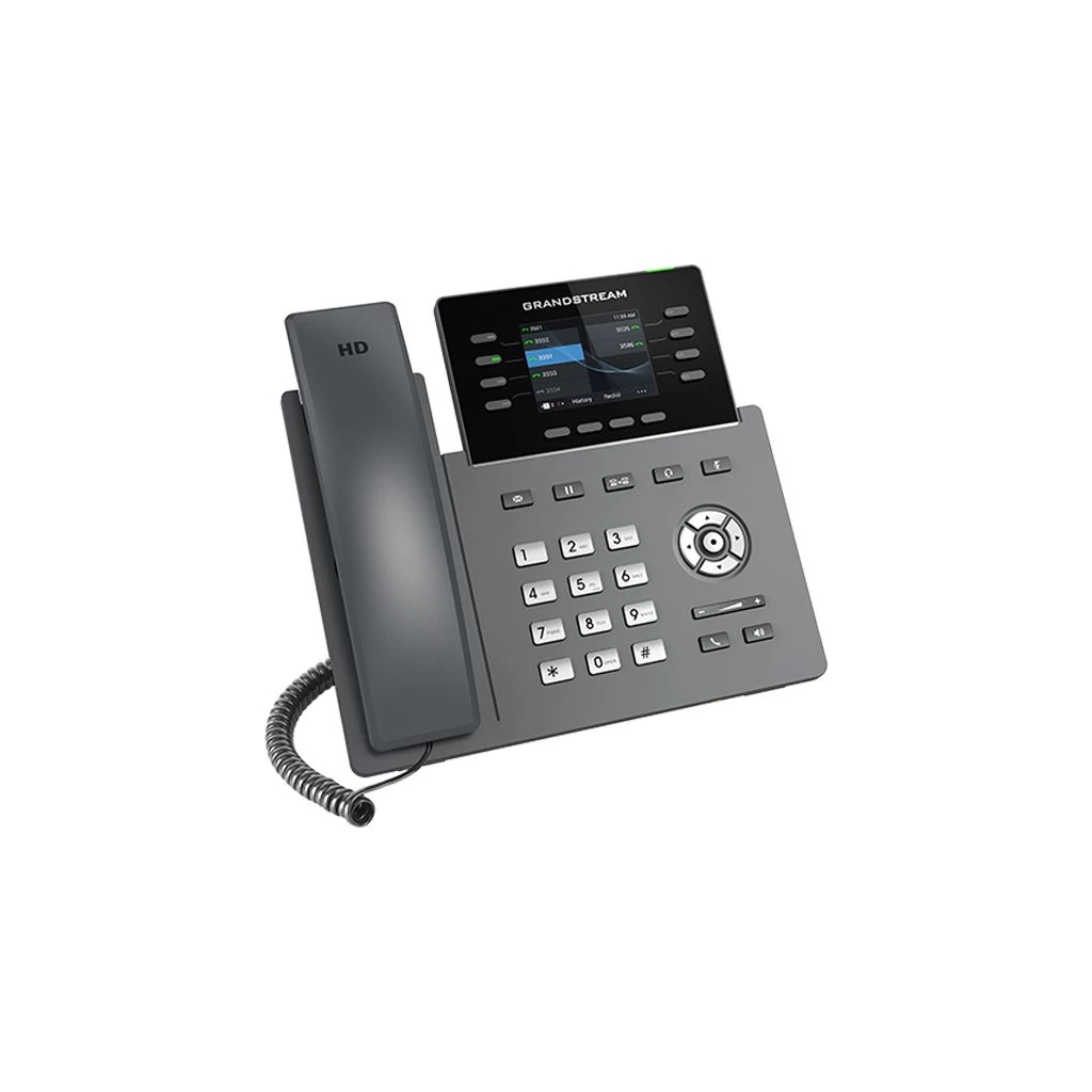 Grandstream GRP2624 (UA) Сигнальні медіа та мережеві протоколи LDAP, SIP, SIP RFC 3262, IPv6, ICMP, TLS, TR-069, LLDP, SRTP, PPPoE , DNS , RTP/RTCP , HTTP/HTTPS , TCP/IP/UDP , DHCP , TFTP , NTP , STUN , ARP , TELNET