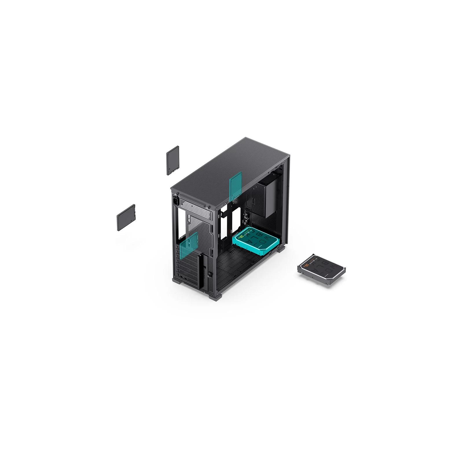 JONSBO D41 MESH Black (UA) Типорозмір Miditower