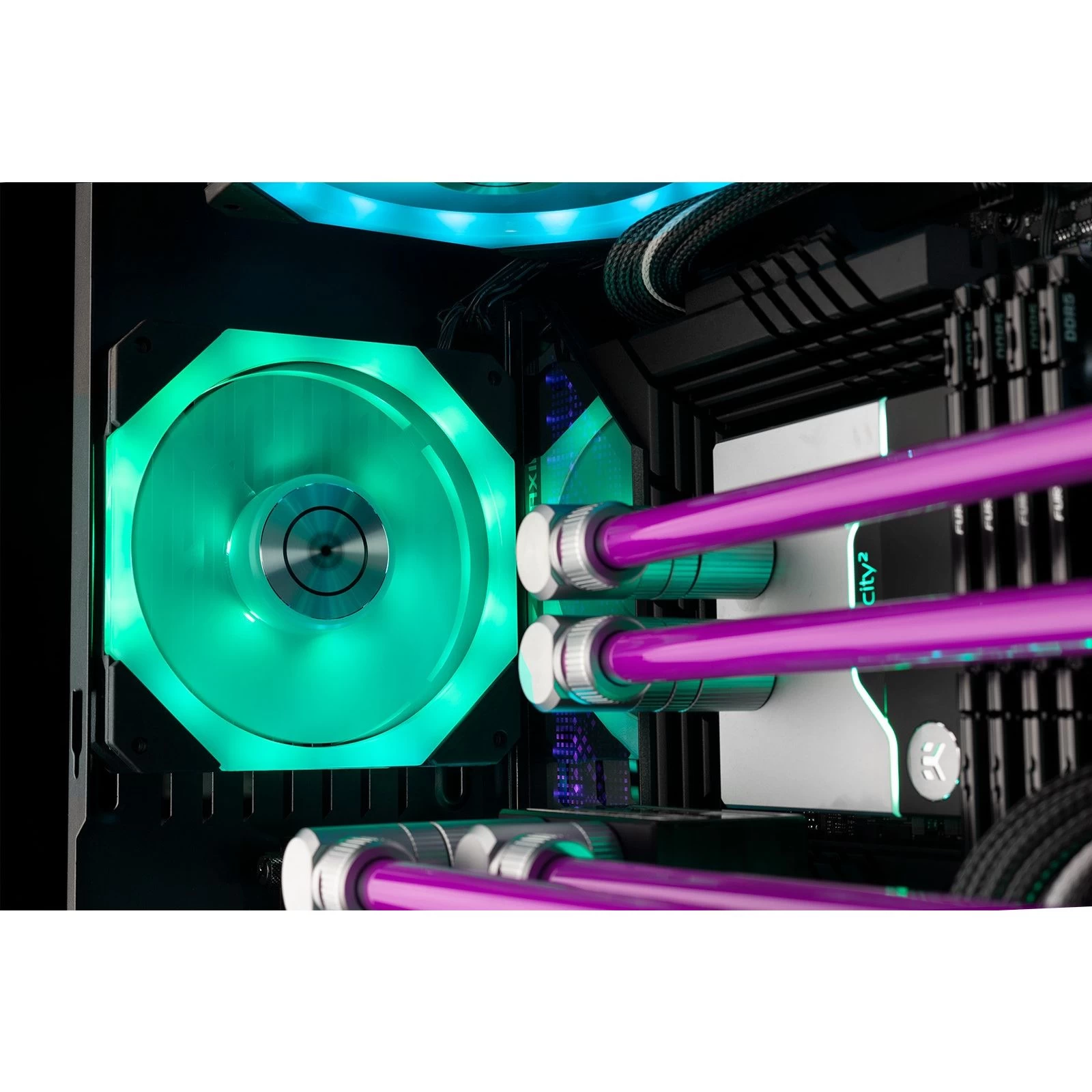 Кулер для корпуса Ekwb Вентилятор EKWB EK-Quantum Impulse 120 D-RGB - Black (400-1800 rpm) (3831109854198) (UA) Количество вентиляторов: 1;