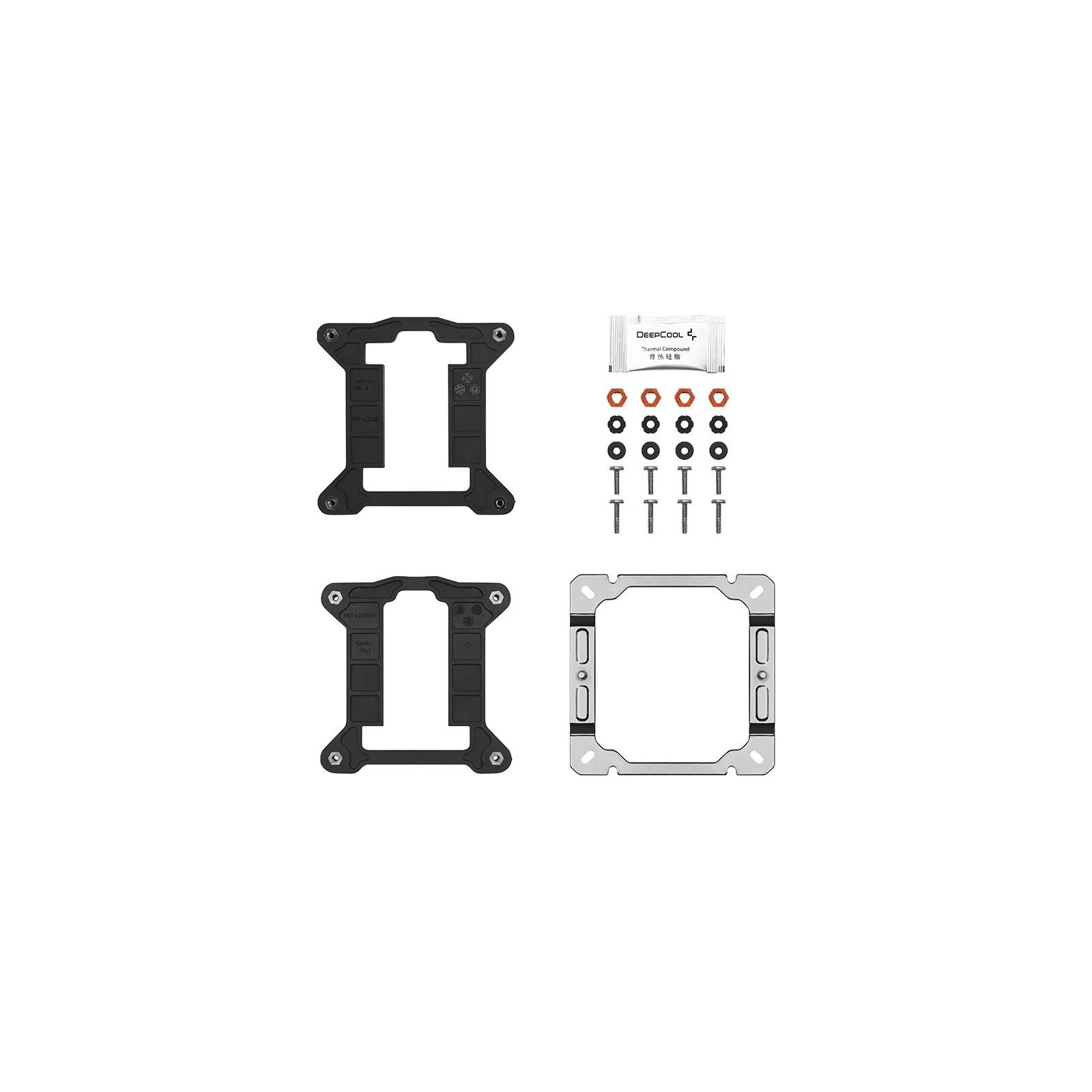 Кулер для процессора Deepcool AG400 LED (UA) Материал радиатора алюминий