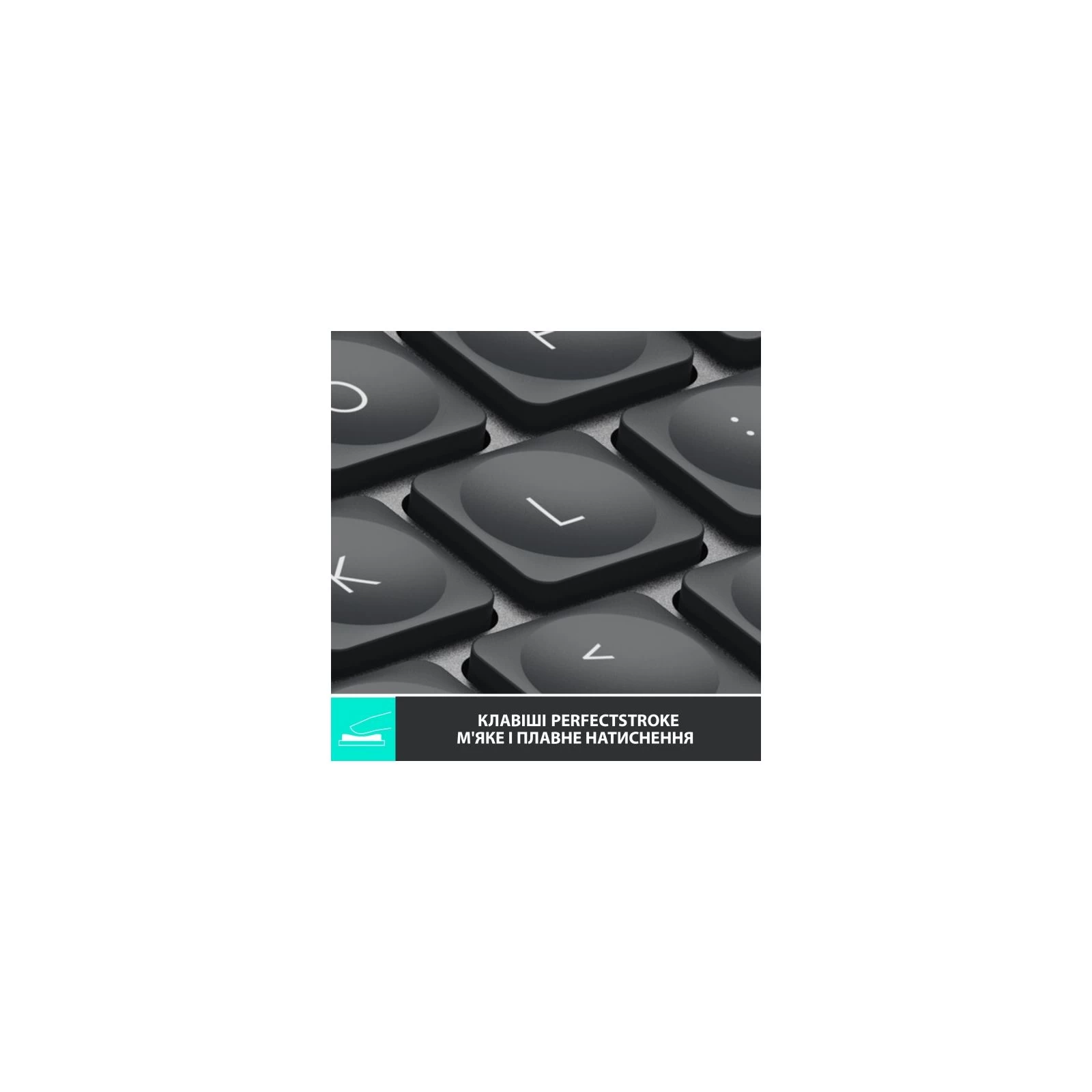 Logitech MX Keys Mini Wireless Illuminated UA Graphite (920-010498) (UA) Формат клавиатуры компактная