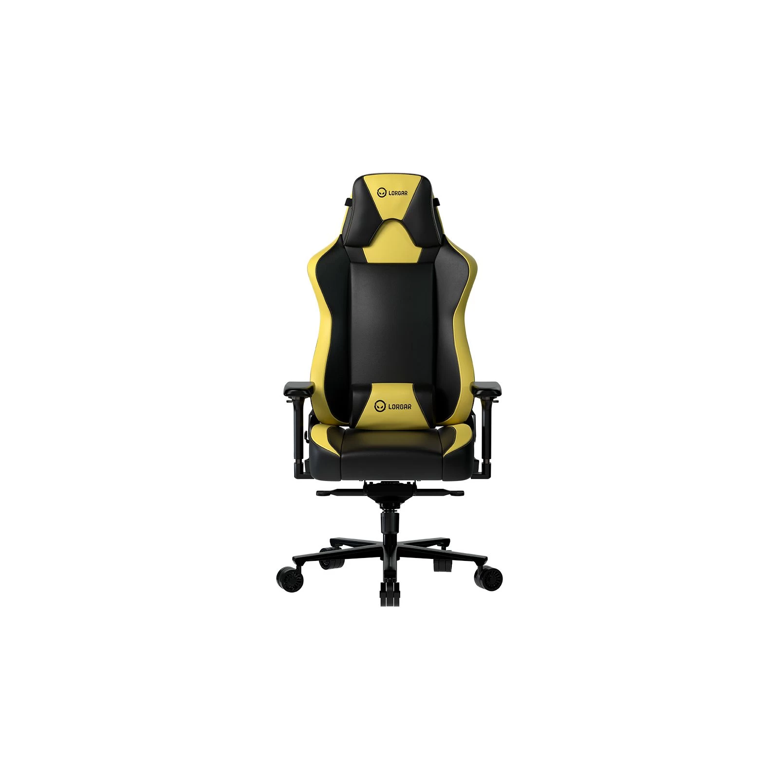 Lorgar Base 311 Black/Yellow (LRG-CHR311BY) (UA) Кут нахилу 13°