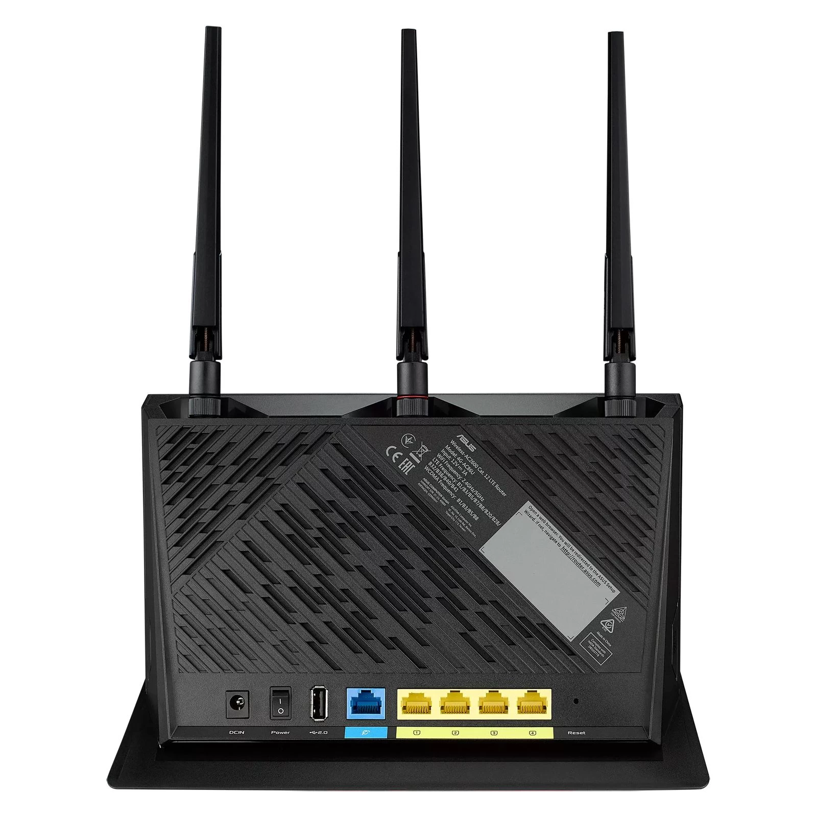 Маршрутизатор ASUS 4G-AC86U (90IG05R0-BM9100) (UA) Оперативна пам'ять 128 мб