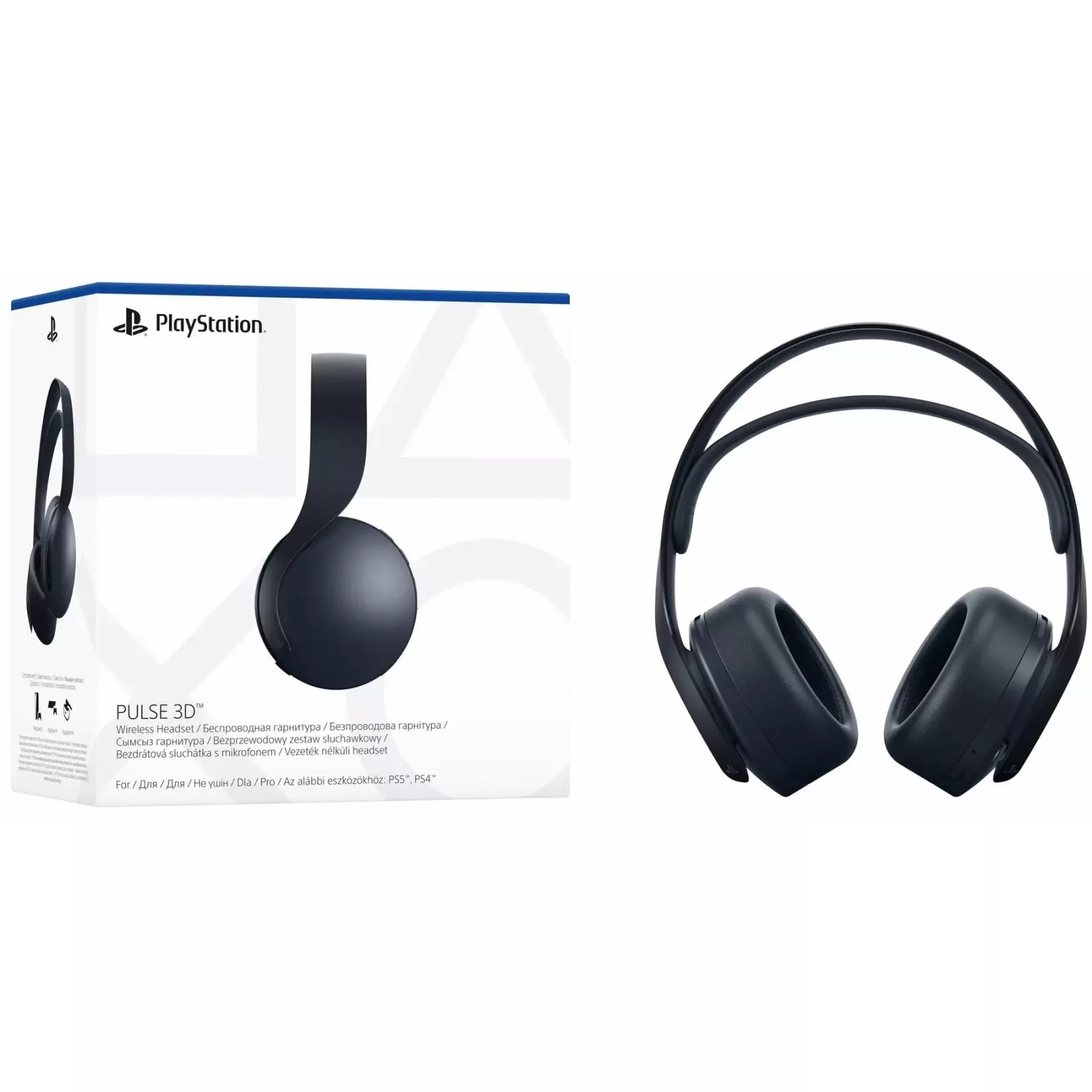 Playstation 5 Pulse 3D Wireless Headset Black (9834090) Тип: геймерські (ігрові);