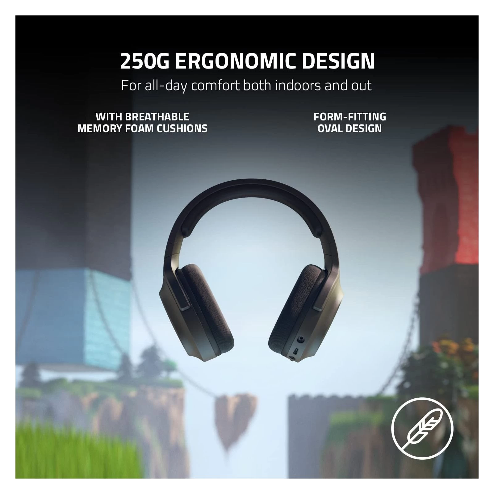 Razer Barracuda X 2022 Roblox Edition Black (RZ04-04430400-R3M1) (UA) Тип: геймерські (ігрові),