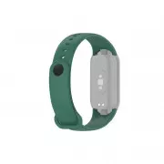 Ремінець для фітнес браслета Armorstandart для Xiaomi Mi Band 8 Dark Green (ARM68023) (UA)
