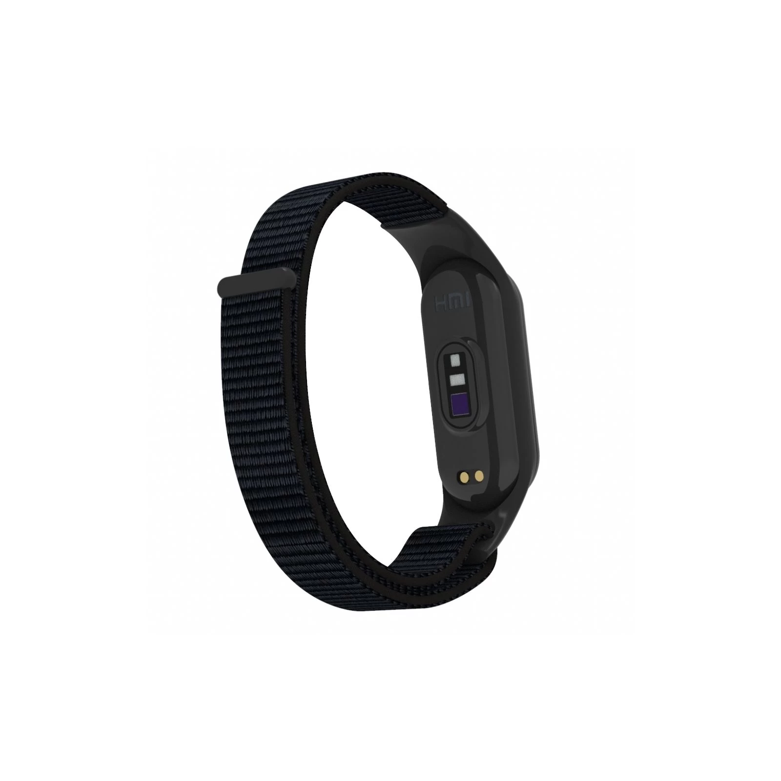 Ремінець для фітнес браслета Armorstandart нейлоновий для Xiaomi Mi Band 7/6/5/4 Black (ARM67839) (UA) Сумісність Xiaomi Mi Band 4, Xiaomi Mi Band 5, Xiaomi Mi Band 6, Xiaomi Mi Band 7