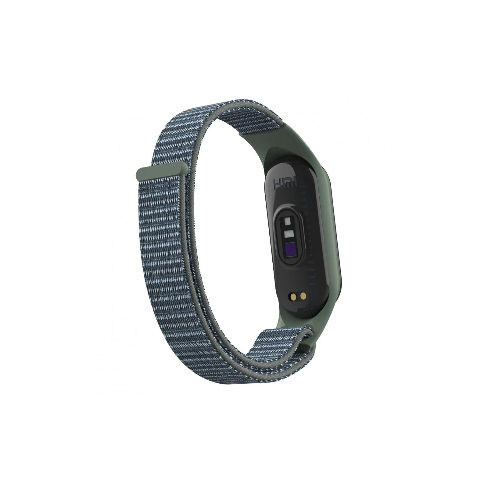 Ремінець для фітнес браслета Armorstandart нейлоновий Xiaomi Mi Band 7/6/5/4 Military Green (ARM67845) (UA) Сумісність: Xiaomi Mi Band 4; Xiaomi Mi Band 5;