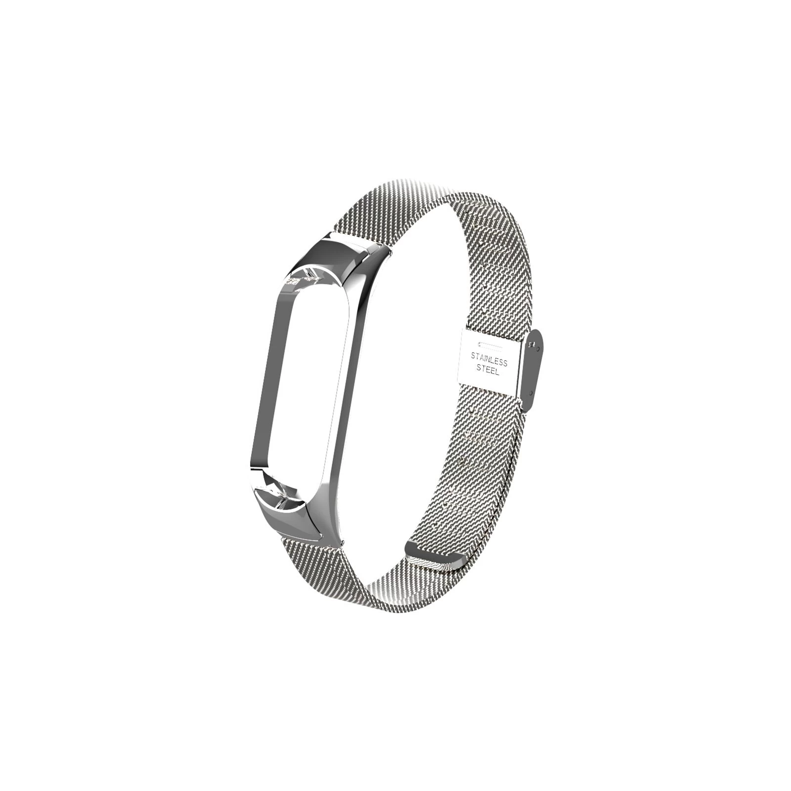 Ремінець для фітнес браслета BeCover Metal для Xiaomi Mi Smart Band 5 Rose Gold (705149) (UA) Колір рожеве золото