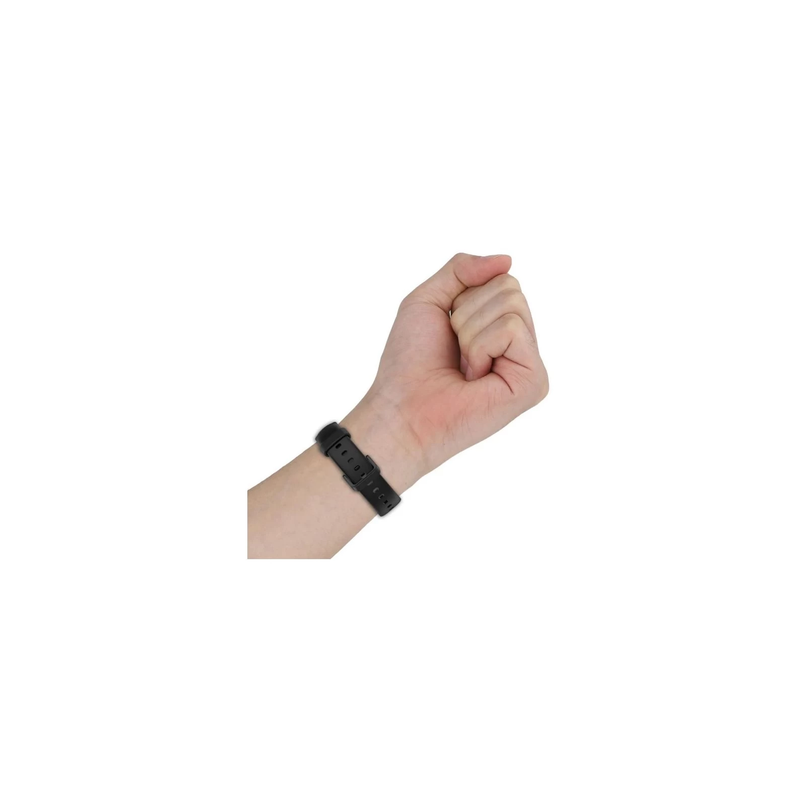 Ремінець для фітнес браслета BeCover Silicone Xiaomi Mi Smart Band 7 Pro Black (708592) (UA) Колір чорний