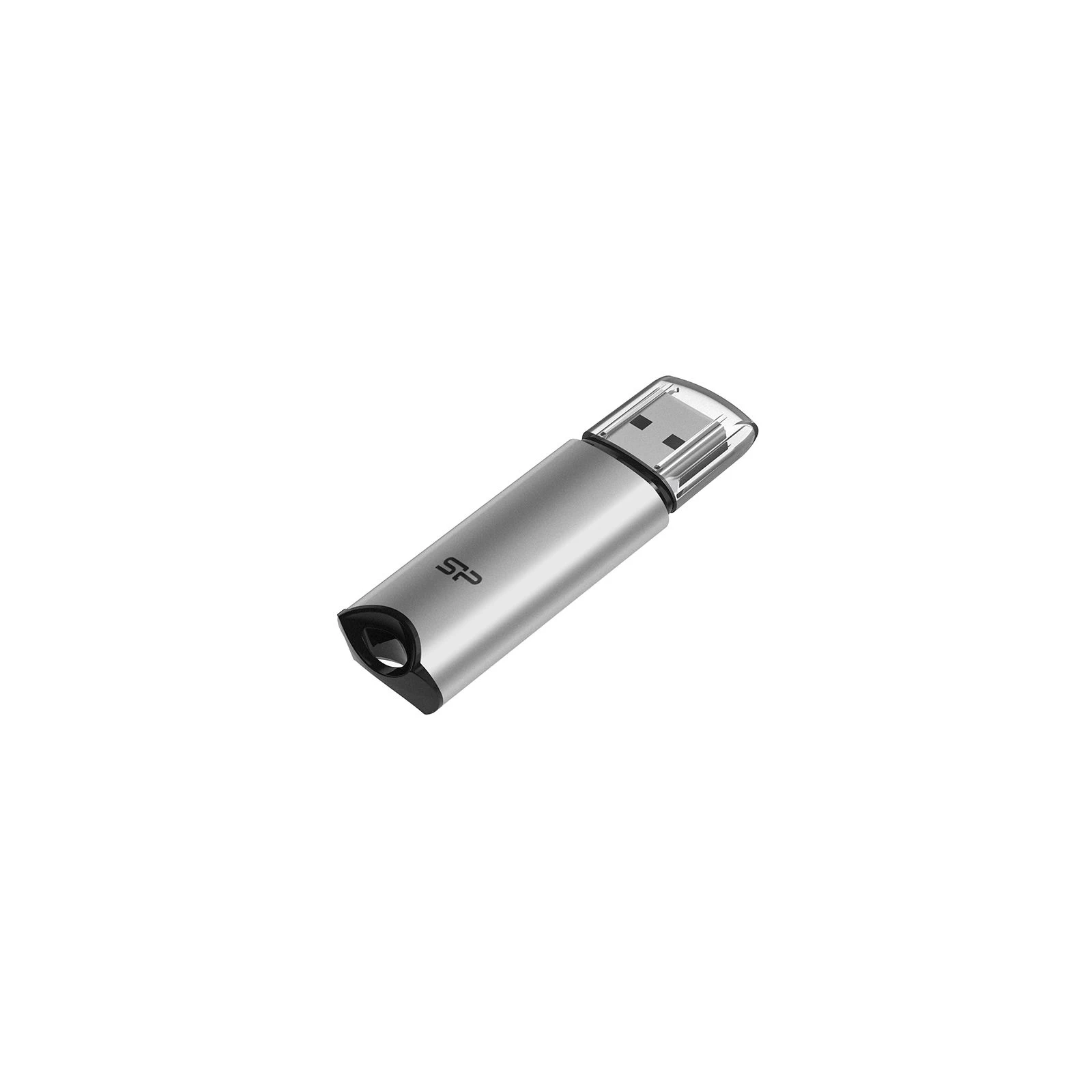 Silicon Power 64 GB Silicon M02 Aluminum Silver USB 3.2 (SP064GBUF3M02V1S) (UA) Тип: Классические; Объем памяти: