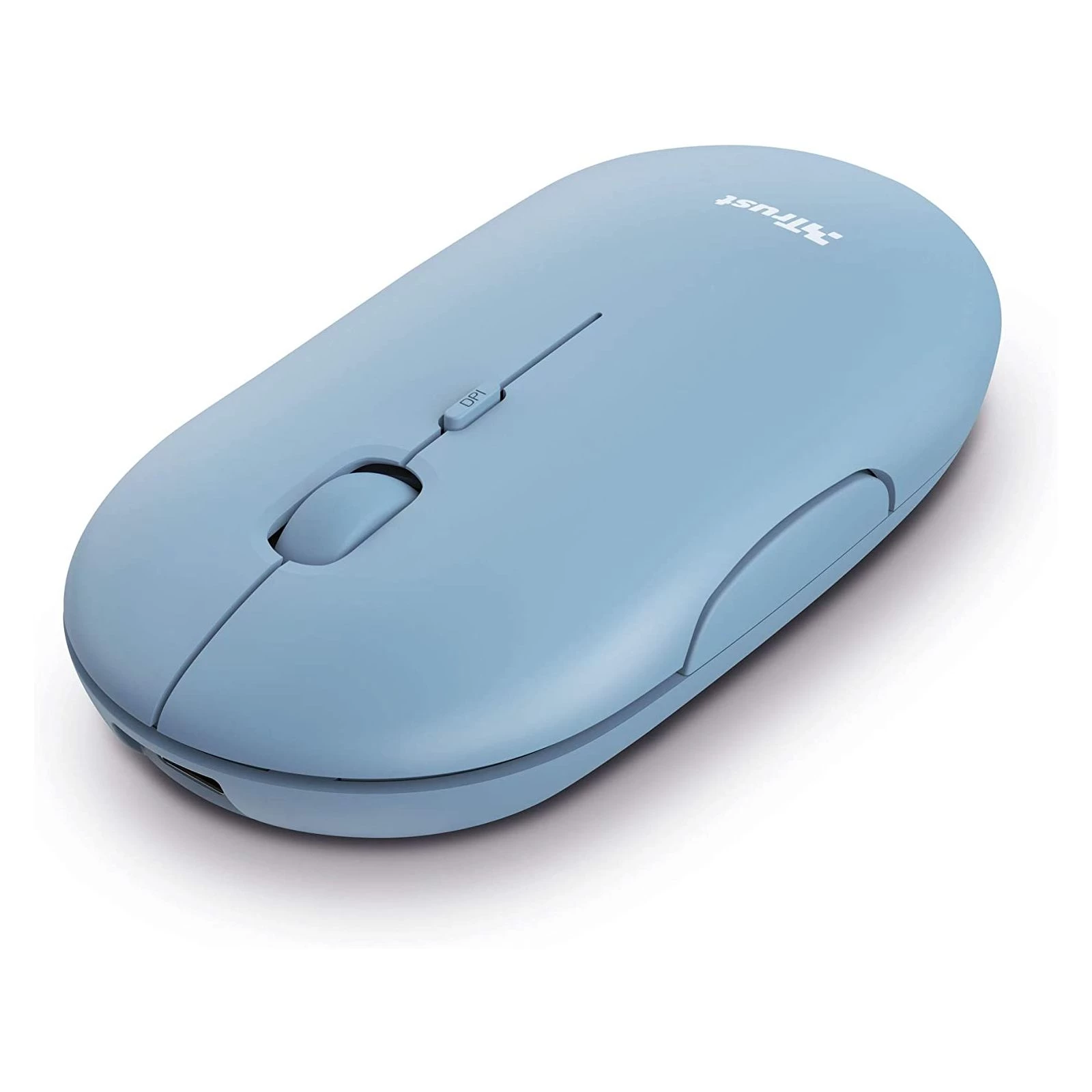 Trust Puck Wireless/Bluetooth Silent Blue (24126) (UA) Разрешение (max) 1600 dpi