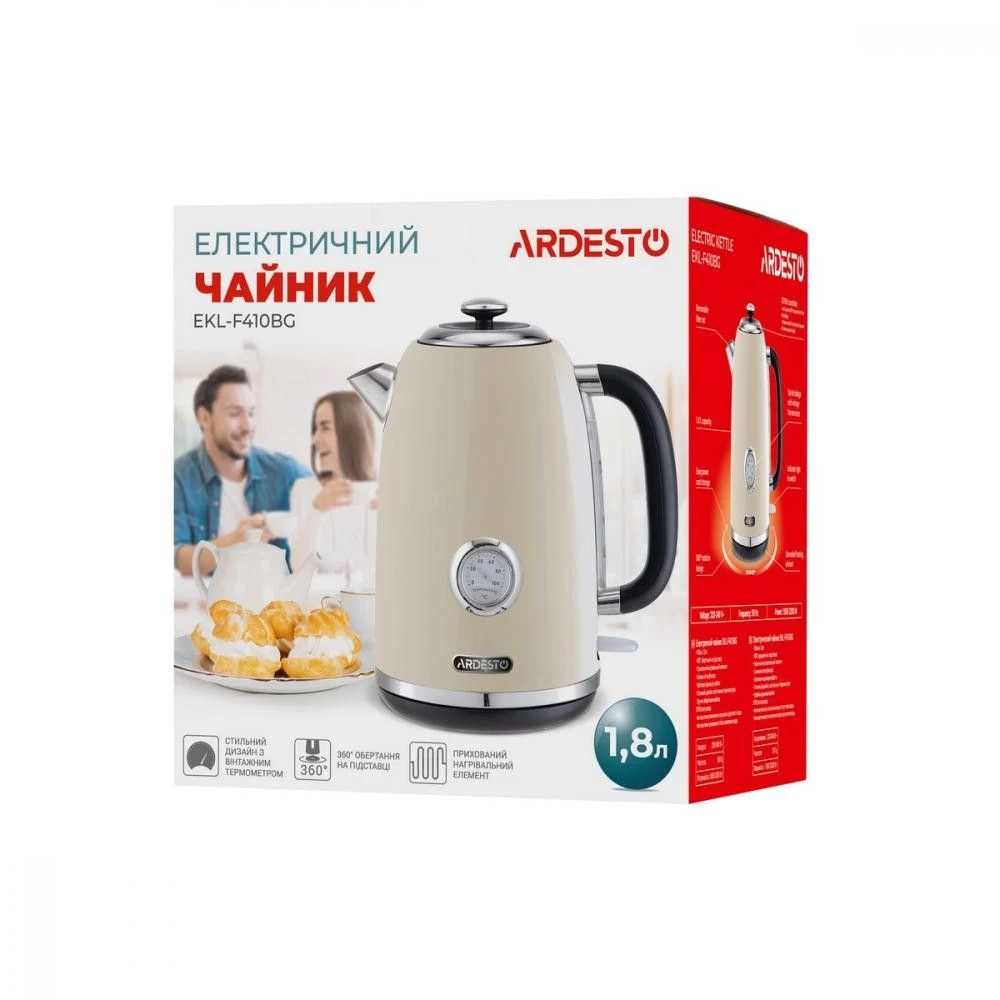 Ardesto EKL-F410BG (UA) Бренд: Ardesto; Потужність, Вт: 2200;