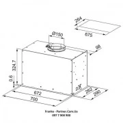 Franke Box Flush EVO FBFE BK MATT A70 (305.0665.365) (UA)