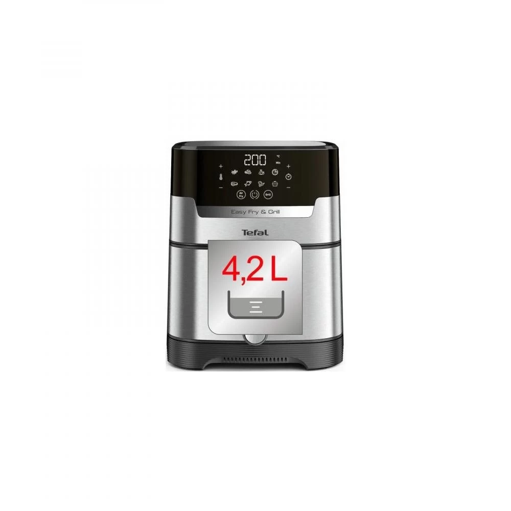 Tefal Easy Fry&Grill Precision EY505D15 (UA) Управління сенсорне