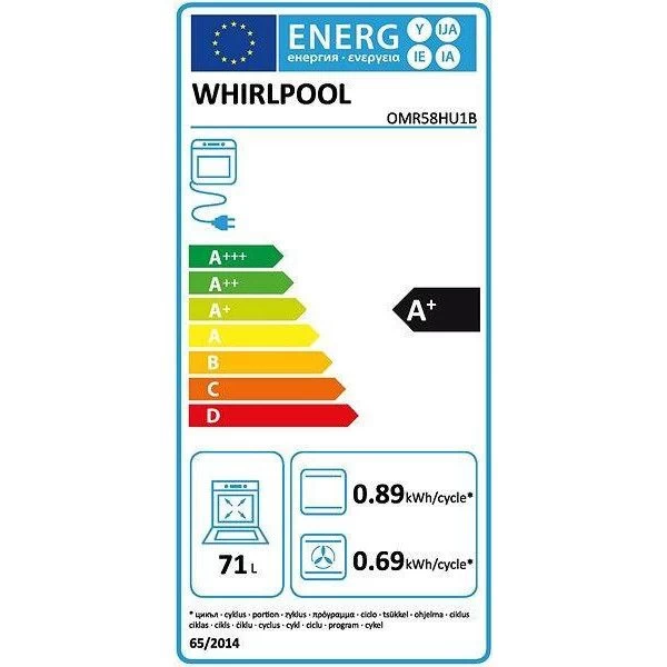 Whirlpool OMR58HU1B Бренд: Whirlpool; Способ установки: