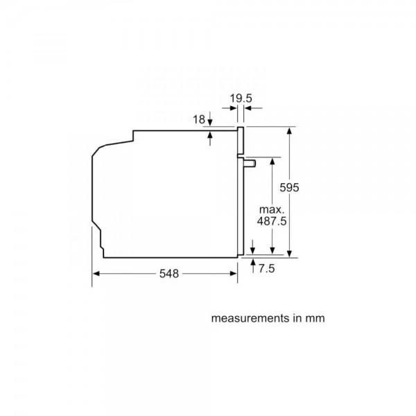 Bosch HBG7361B1 Бренд: Bosch; Спосіб встановлення: