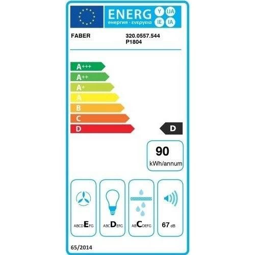 Faber VALUE PB BK A90 (320.0557.544) (UA) Тип монтажу настінна