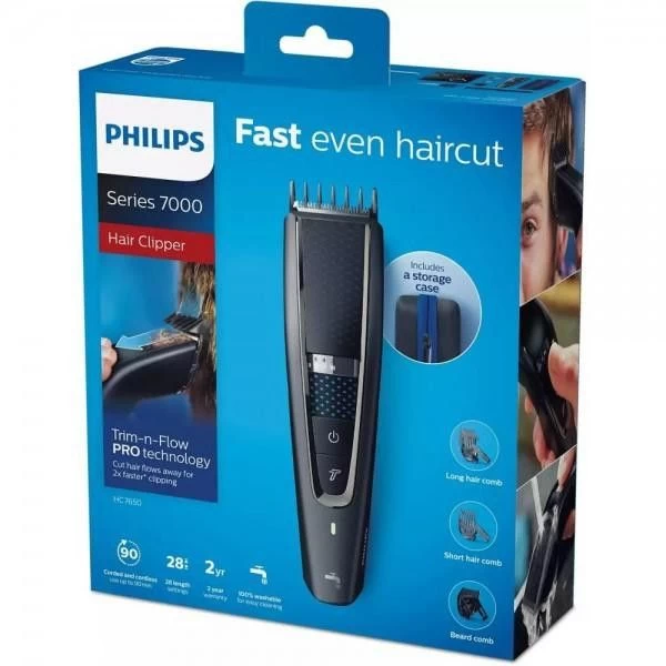 Philips Hairclipper series 7000 HC7650/15 Диапазон установки длины ножевого блока, мм 0,5