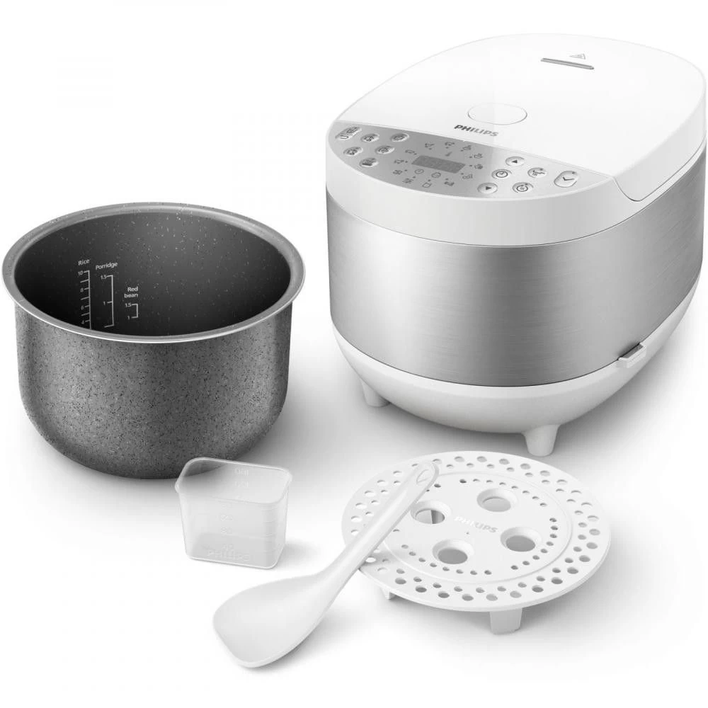 Philips HD4713/40 Объем кастрюли, л 5 (рабочий 3,5)