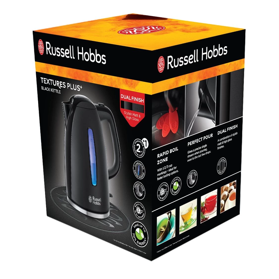 Russell Hobbs Textures Plus Black 22591-70 (UA) Бренд: Russell Hobbs; Мощность, Вт: 2400;