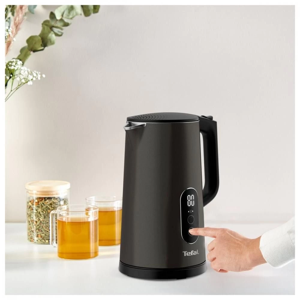 Tefal Digital KI831E10 Материал корпуса нержавеющая сталь/пластик