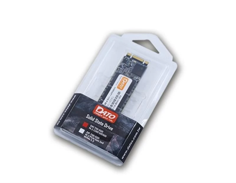 256GB Dato DM700 M.2 SATAIII 3D TLC (DM700SSD-256GB) Объем жесткого диска: 256 ГБ;
